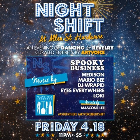 Tonight: Artvoice Presents Night Shift