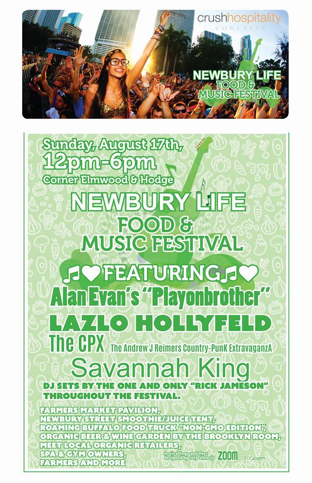 Today: Newbury Life Food and Music Festival