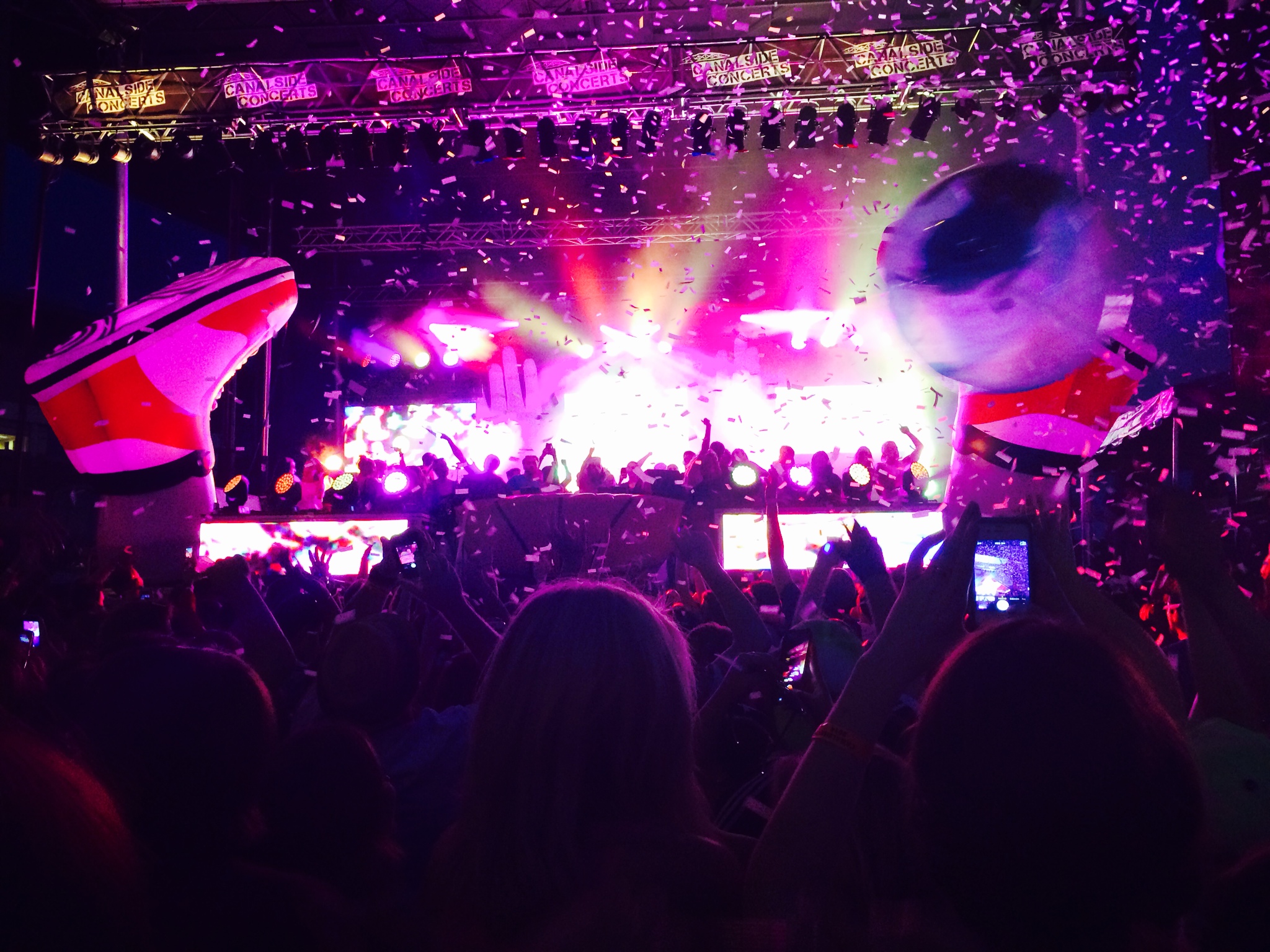Girl Talk at Canalside (8/8/14)