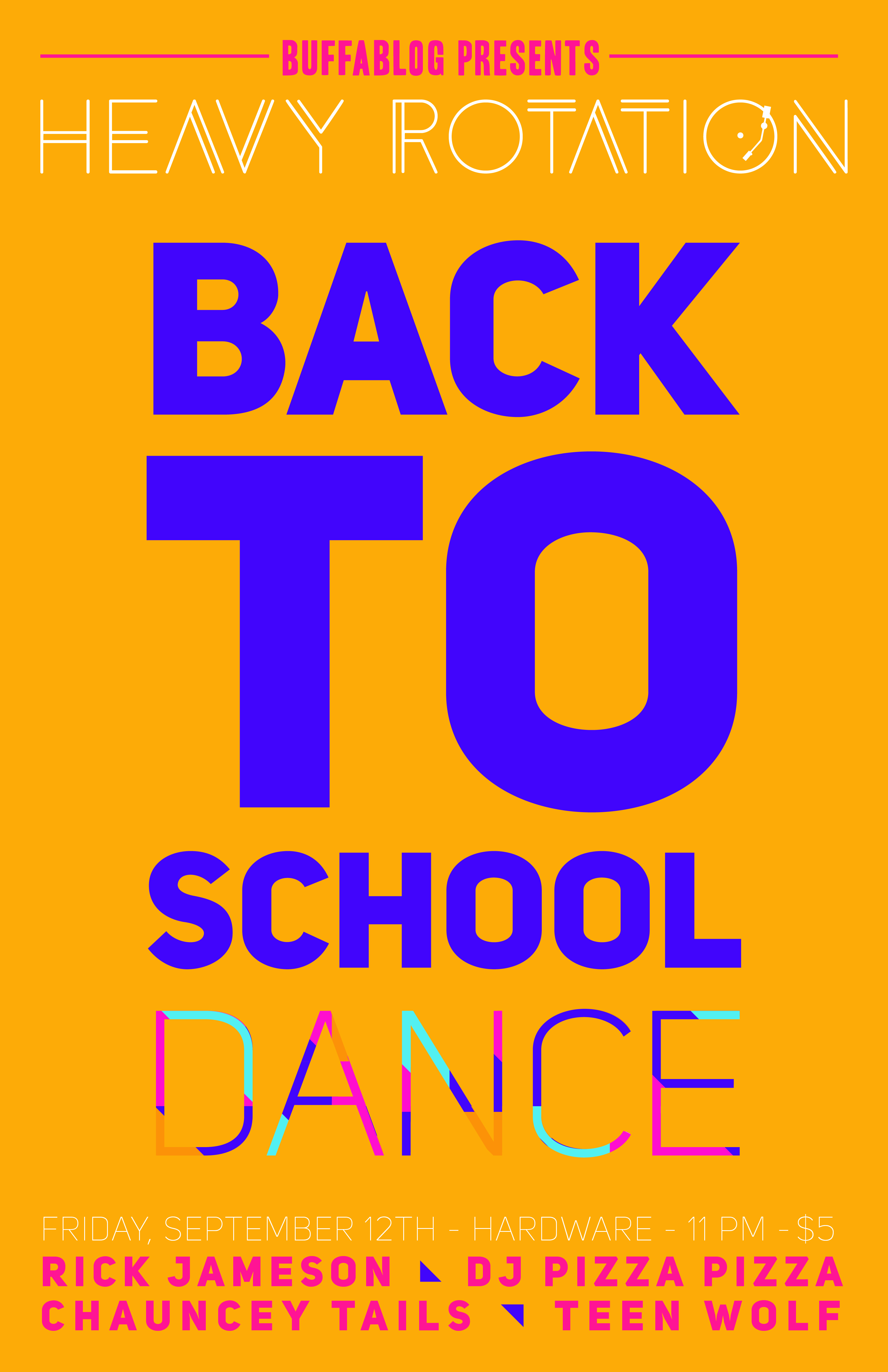 Tonight: Heavy Rotation – Back to School Dance