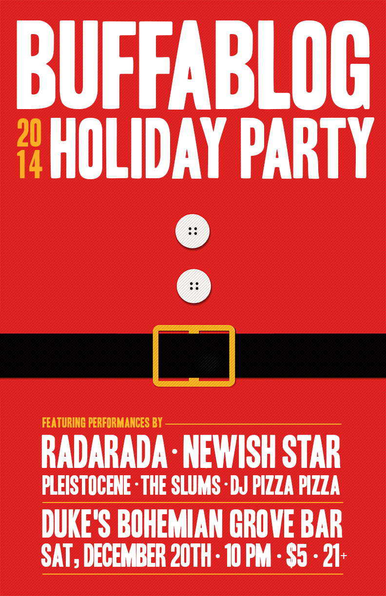 Just Announced: buffaBLOG Holiday Party