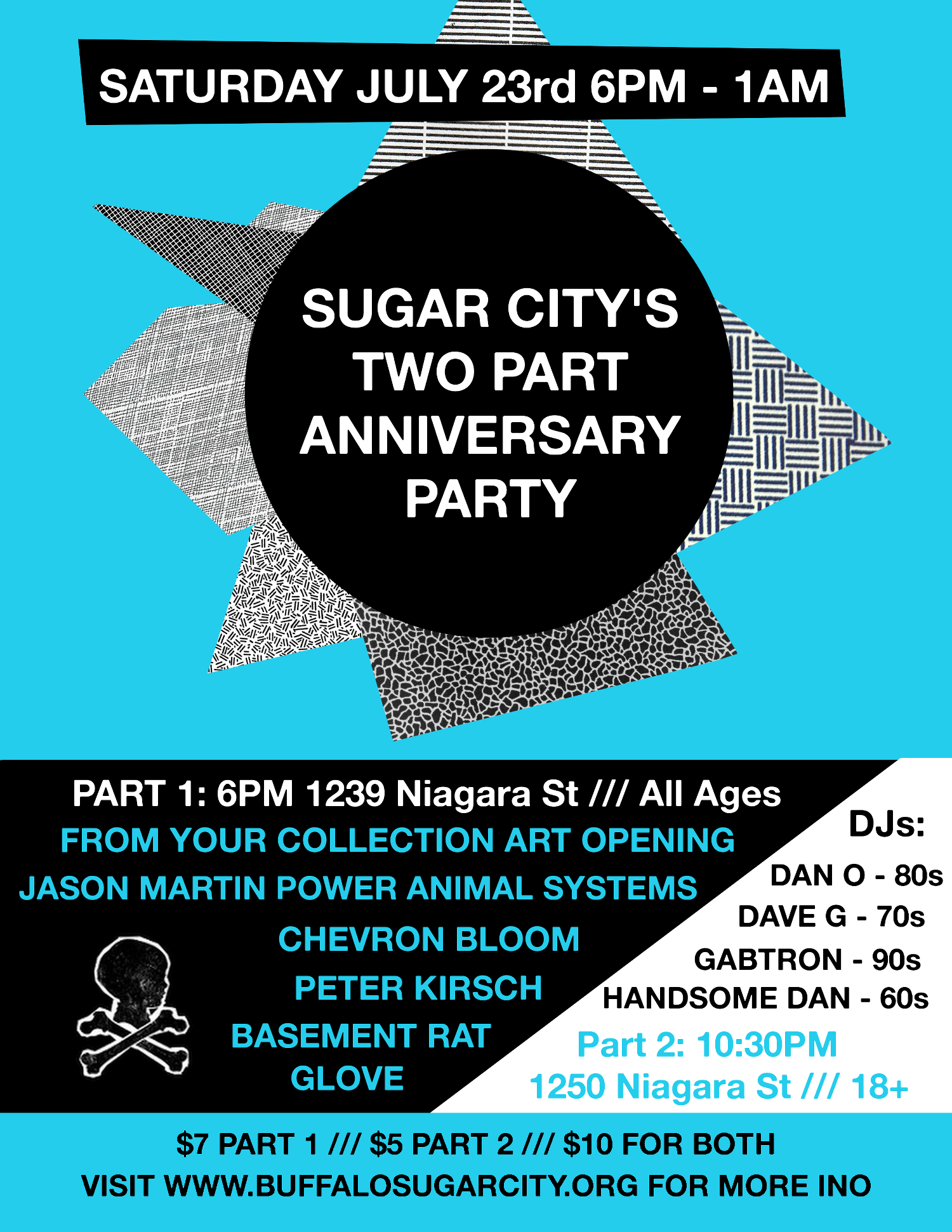 Tonight: Sugar City’s Two Part Anniversary Party