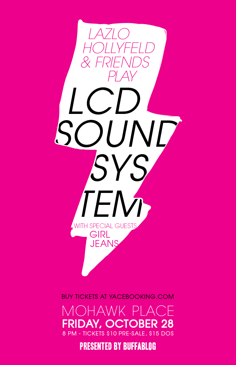 Tonight: Lazlo Hollyfeld & Friends Play LCD Soundsystem