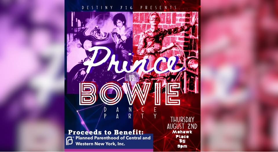 Tonight: Prince Vs Bowie Dance Party